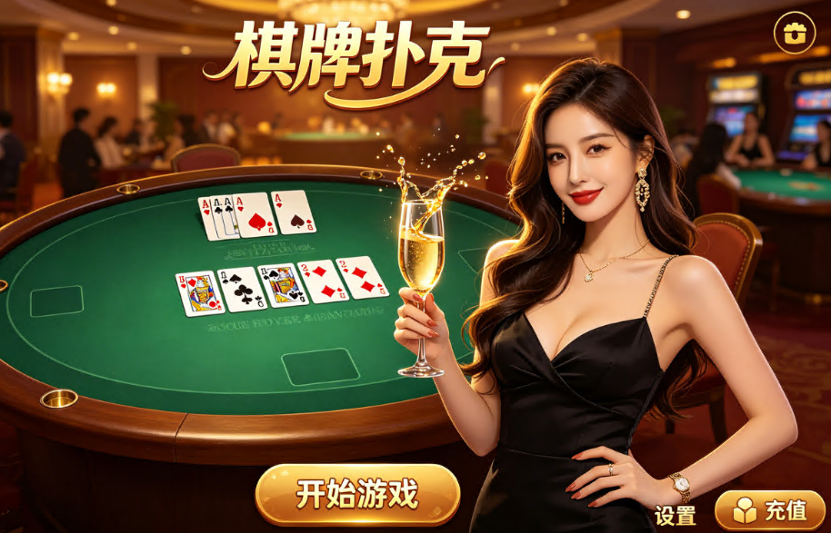 亲友棋牌聚会 多款扑克麻将随心